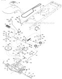 Page E Diagram and Parts List for W14538  Weed Eater Lawn Tractor